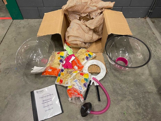 Ballonnen inpakmachine - afbeelding 2 van  2