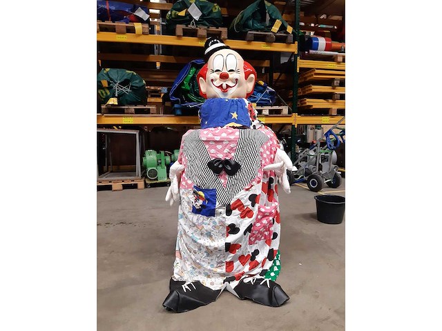 Ballonnenclown helium - afbeelding 3 van  4