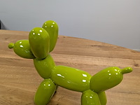 Balloon dog beeld, decodivers, peak green - afbeelding 6 van  6