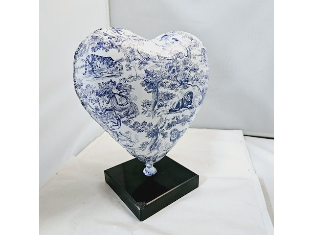 Balloon heart christian dior tribute - naor cobra art editie - afbeelding 4 van  5