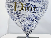Balloon heart christian dior tribute - naor cobra art editie - afbeelding 4 van  6