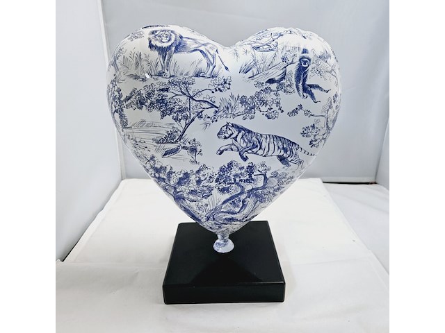 Balloon heart christian dior tribute - naor cobra art editie - afbeelding 5 van  6