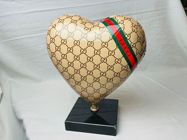 Balloon heart gucci tribute - naor cobra art editie - afbeelding 1 van  4