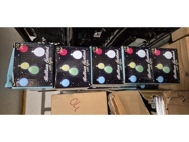 Balloon light klein 10 lamps aantal 3 sets. - afbeelding 4 van  7
