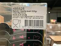 Ballotin hearts zwart (3000x) - afbeelding 2 van  3