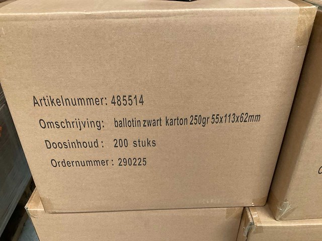Ballotin zwart (3400x) - afbeelding 2 van  3
