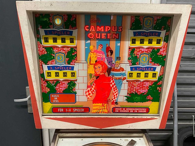 Bally campus queen flipperkast - afbeelding 3 van  15