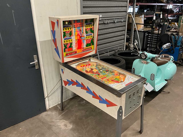 Bally campus queen flipperkast - afbeelding 15 van  15