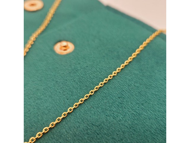 Balmain goldplated collier met pendant - afbeelding 5 van  6