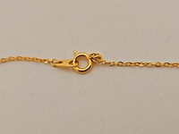 Balmain goldplated collier met pendant - afbeelding 6 van  6