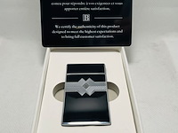 Balmain paris aansteker - limited edition black & silver - afbeelding 4 van  8