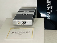 Balmain paris aansteker - limited edition black & silver - afbeelding 2 van  8