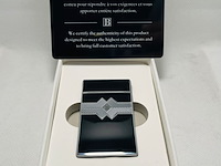 Balmain paris aansteker - limited edition black & silver - afbeelding 5 van  8
