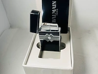 Balmain paris aansteker - limited edition black & silver - afbeelding 2 van  8