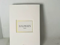 Balmain paris aansteker - limited edition black & silver - afbeelding 8 van  8
