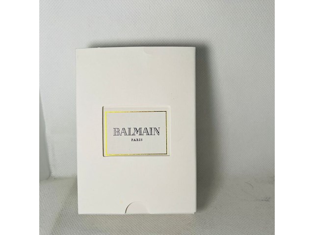 Balmain paris aansteker - limited edition blue & silver - afbeelding 6 van  6