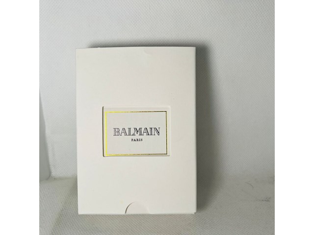 Balmain paris aansteker - limited edition blue & silver - afbeelding 6 van  6