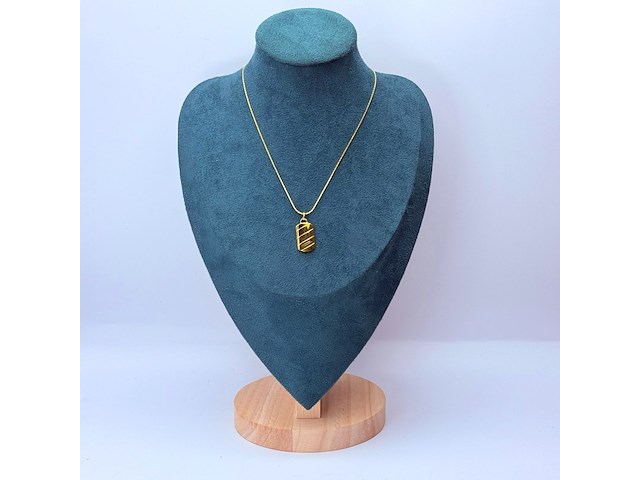 Balmain paris goldplated pendant collier - afbeelding 1 van  6