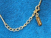 Balmain paris goldplated pendant collier - afbeelding 6 van  6
