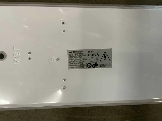 Baltimore led ceiling light (6x) - afbeelding 2 van  4