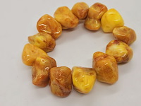 Baltische amber armband - afbeelding 1 van  3
