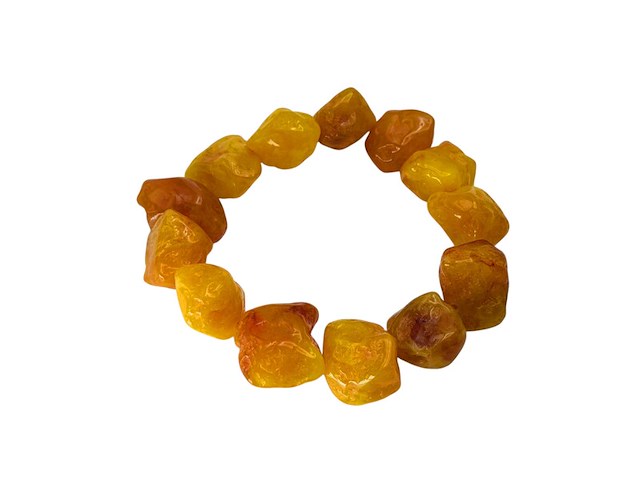 Baltische amber armband - afbeelding 3 van  3