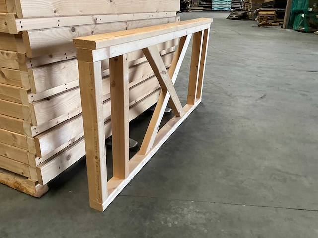 Balustrade 157x9x73 cm (2x) - afbeelding 4 van  7