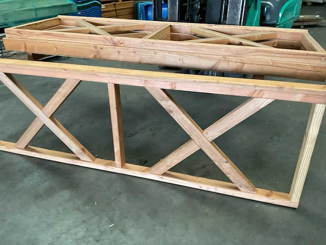 Balustrade 228,5x9x73 cm (3x) - afbeelding 2 van  9