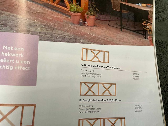 Balustrade 228,5x9x73 cm (3x) - afbeelding 8 van  9