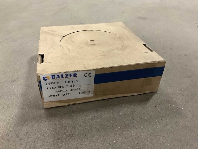 Balzer h07v-k 1x1.5mm2 doos á 100m installatiedraad - afbeelding 1 van  1