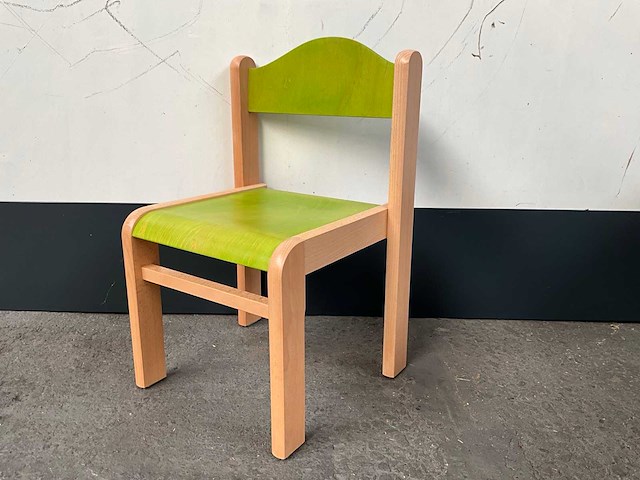Bambi h30 lime kinderstoeltje (4x) - afbeelding 1 van  9