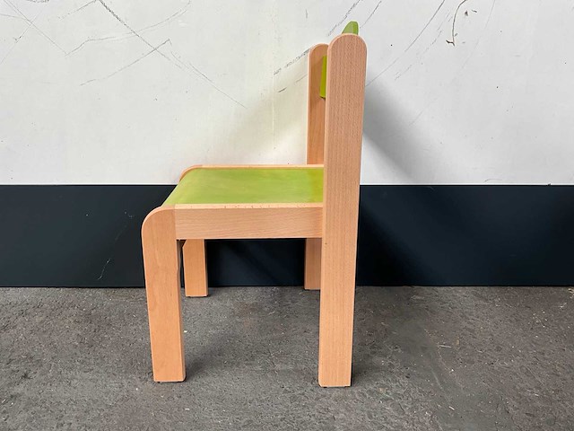 Bambi h30 lime kinderstoeltje (6x) - afbeelding 3 van  4