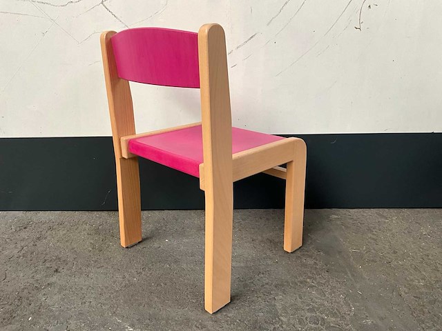 Bambi h30 pink kinderstoeltje (4x) - afbeelding 5 van  9