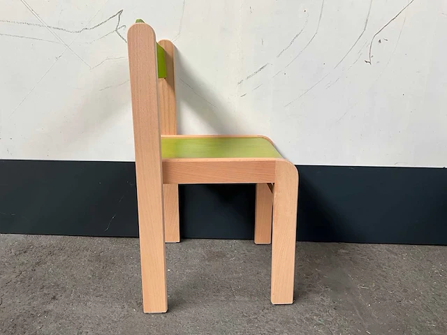 Bambi h34 lime kinderstoeltje (2x) - afbeelding 4 van  9