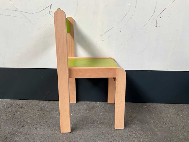 Bambi h34 lime kinderstoeltje (4x) - afbeelding 4 van  9
