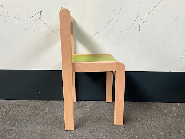 Bambi h38 lime kinderstoeltje (6x) - afbeelding 4 van  9