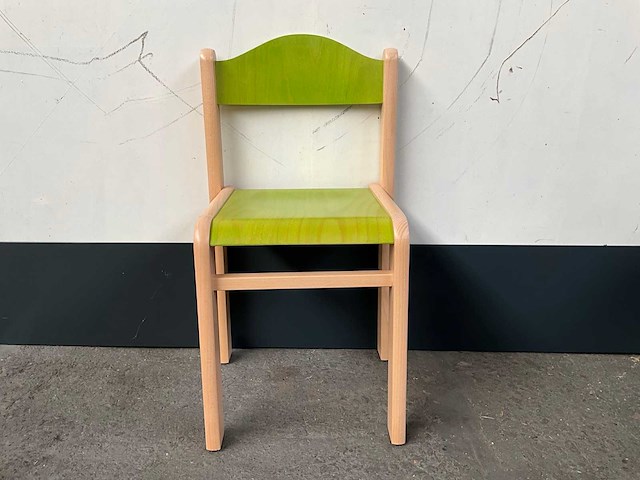 Bambi h38 lime kinderstoeltje (6x) - afbeelding 2 van  9