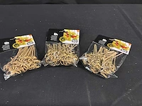Bamboe cocktailprikkers (3x)