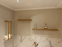 Bamboe handdoekrek en wandplanken - afbeelding 1 van  4