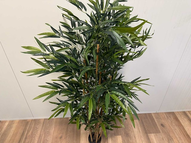 Bamboe kunstplant (2x) (180cm hoog) - afbeelding 13 van  13