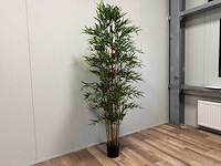 Bamboe kunstplant (2x) (210cm hoog) - afbeelding 9 van  14