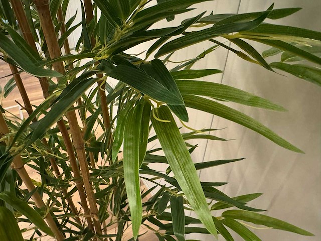 Bamboe kunstplant (2x) (210cm hoog) - afbeelding 3 van  14