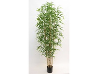 Bamboe kunstplant (2x) (210cm hoog) - afbeelding 7 van  14