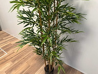 Bamboe kunstplant (2x) (210cm hoog) - afbeelding 10 van  14