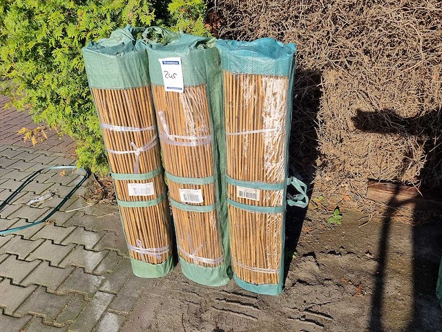 Bamboe mat op rol (3x) - afbeelding 1 van  1