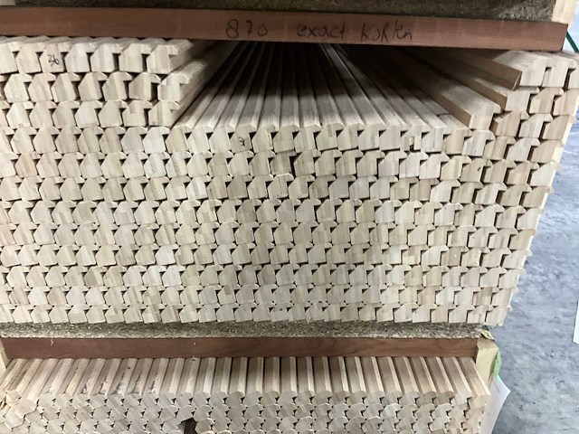 Bamboe partij glaslatten - afbeelding 7 van  8