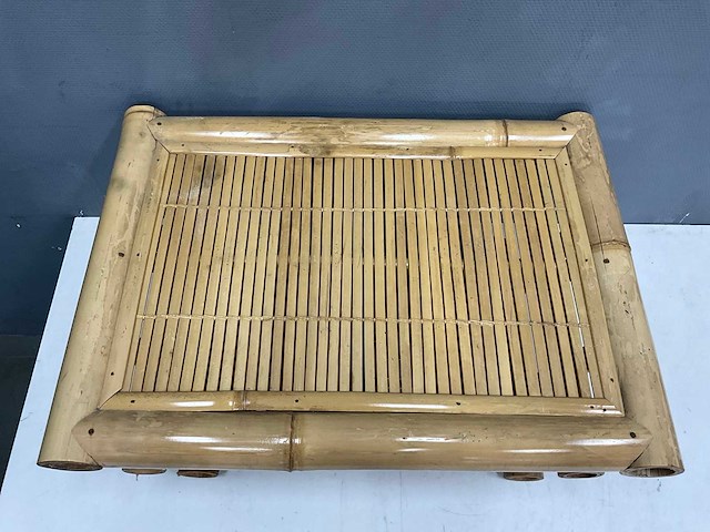 Bamboe salontafel salontafel - afbeelding 4 van  5