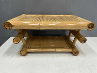 Bamboe salontafel salontafel - afbeelding 2 van  5
