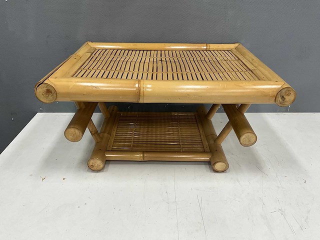 Bamboe salontafel salontafel - afbeelding 2 van  5