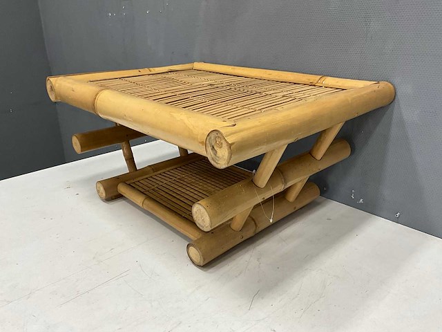 Bamboe salontafel salontafel - afbeelding 3 van  5